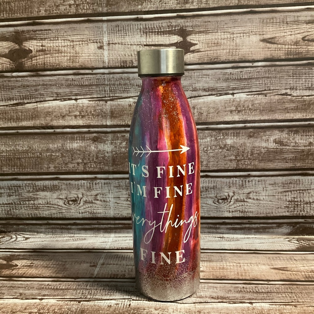 22oz water bottle